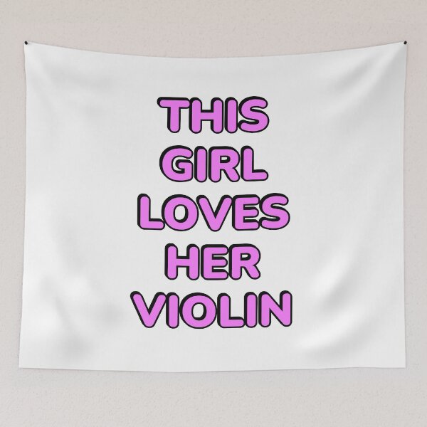 Item preview, This Girl Loves Her Violin designed and sold by Inspirationmotivation.