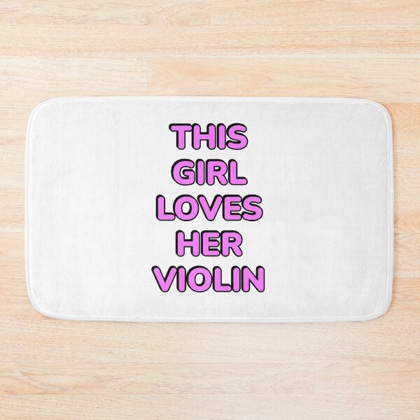 Item preview, This Girl Loves Her Violin designed and sold by Inspirationmotivation.