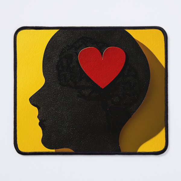 Item preview, Love heart on the brain designed and sold by Brendon987.