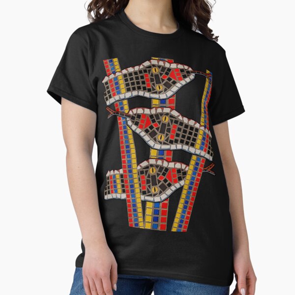 Schlange Girlande und Wandbild G S D1G1TAL-M00DZ by MarliesBugmann Classic T-Shirt