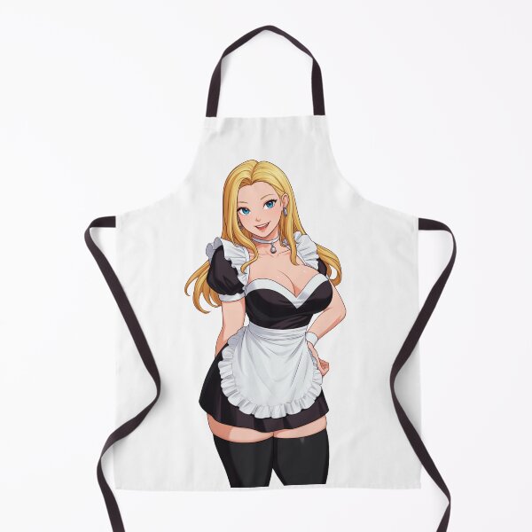 Item preview, Cute Blonde Maid Anime Woman designed and sold by Japanime-Waifu.