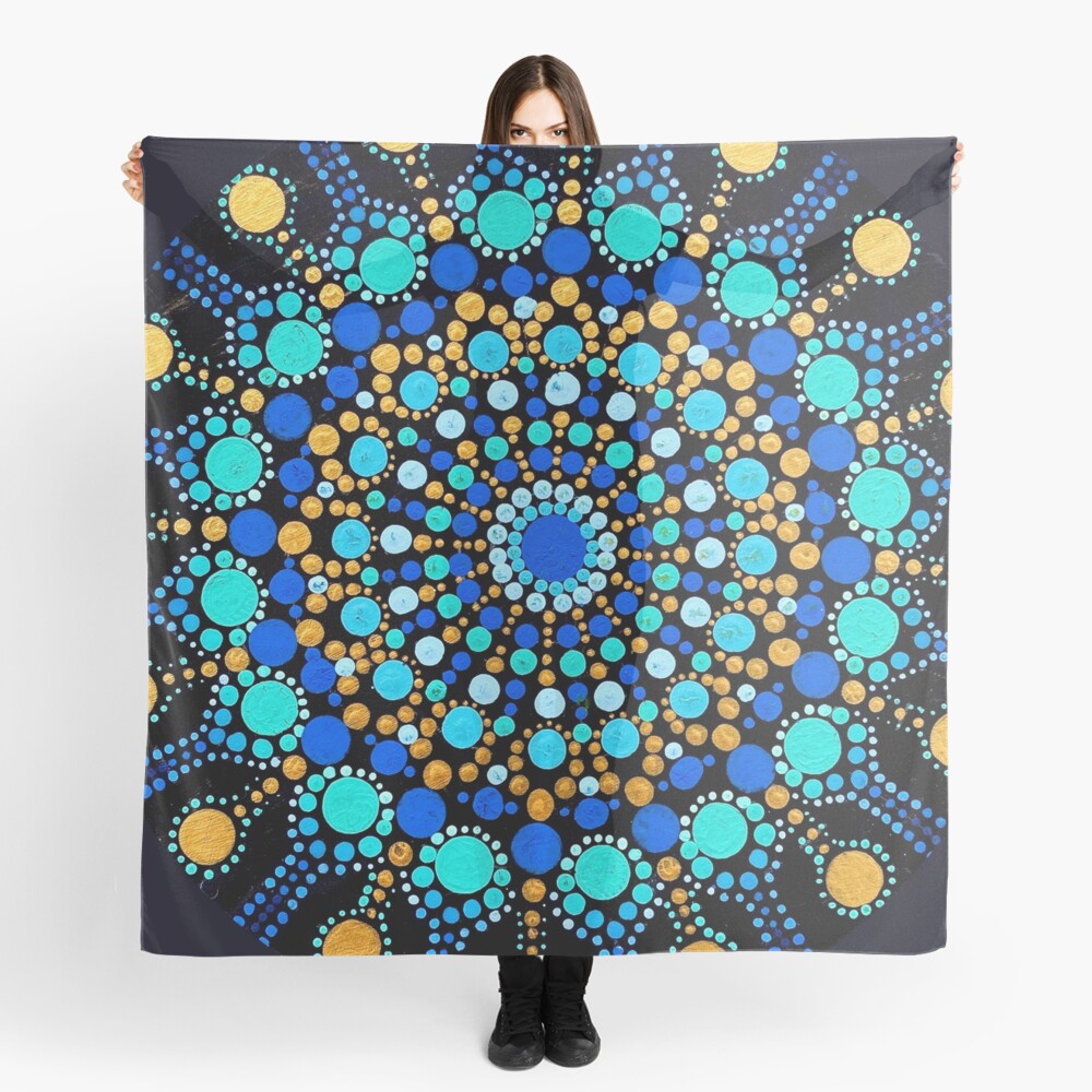 Tranquil Mandala Scarf