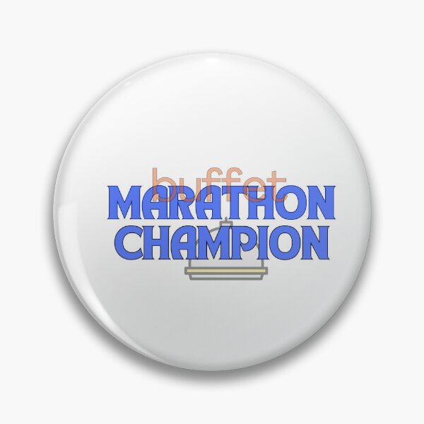 Item preview, buffet marathon champion designed and sold by Gerardo Segismundo.