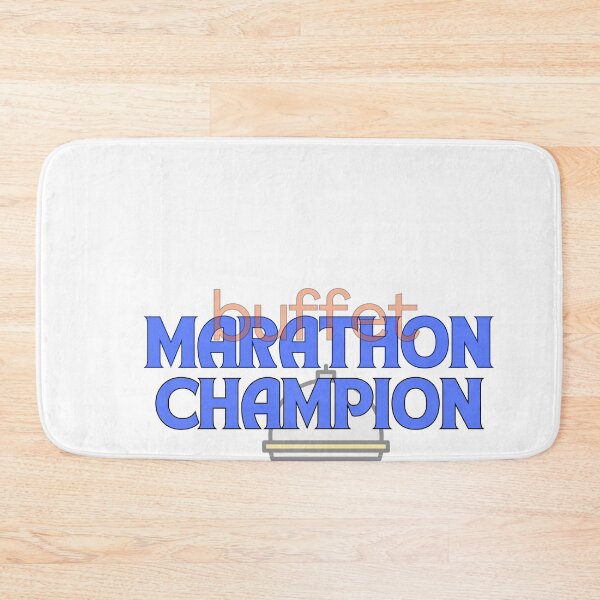 Item preview, buffet marathon champion designed and sold by Gerardo Segismundo.