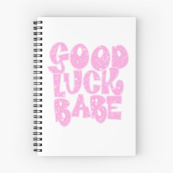 Item preview, Good Luck Babe, Pink Stars Pattern designed and sold by Daisybel Artistry.