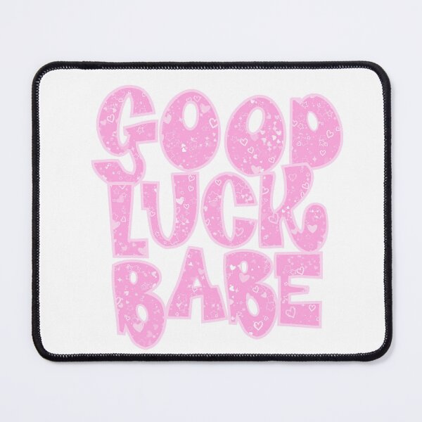Item preview, Good Luck Babe, Pink Stars Pattern designed and sold by Daisybel Artistry.