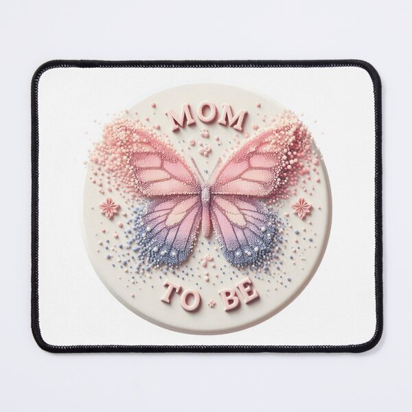 Item preview, Mom to Be Announcement - Elegant Butterfly Themed Pregnancy Announcement designed and sold by StyLeHi.