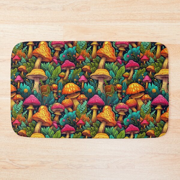Item preview, Magic Colorful Mushrooms Forest designed and sold by SvetlanaArt.