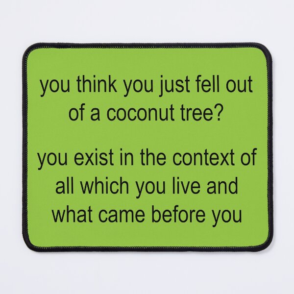 Item preview, coconut tree quote designed and sold by cmorduna.