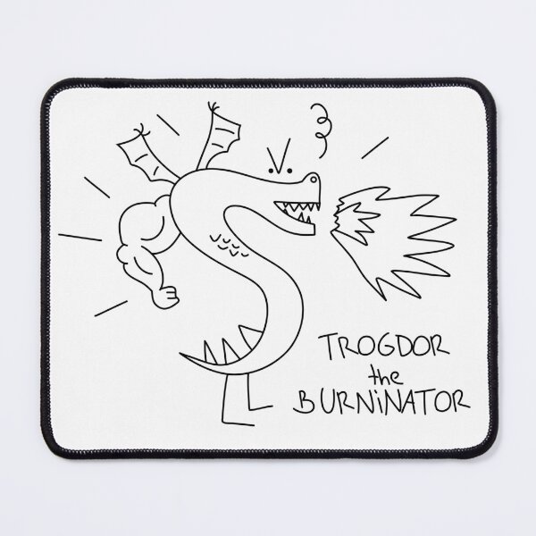 Item preview, Trogdor the Burninator designed and sold by ChuckleApparel.