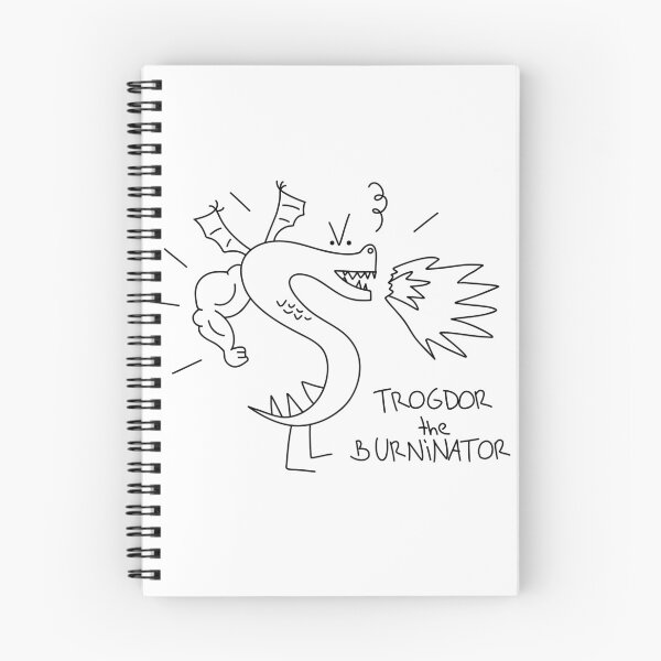 Item preview, Trogdor the Burninator designed and sold by ChuckleApparel.