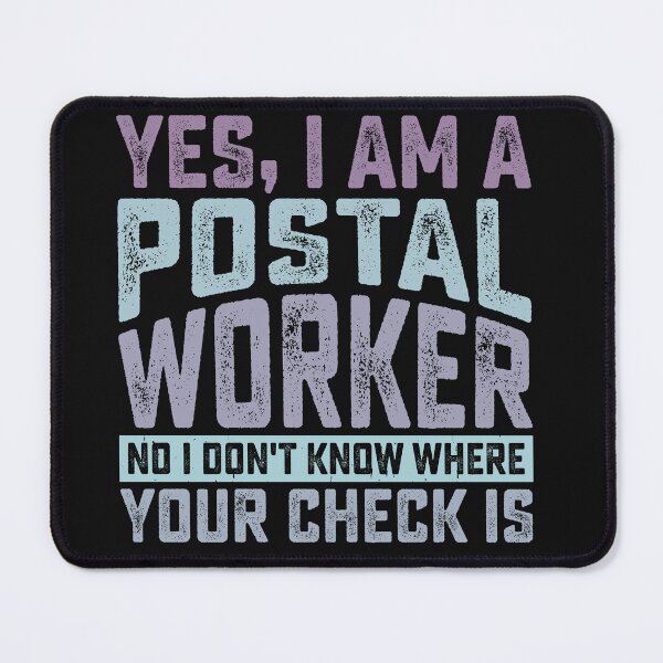 Item preview, Funny Retro I Am A Postal Worker Design designed and sold by AlienOccupation.