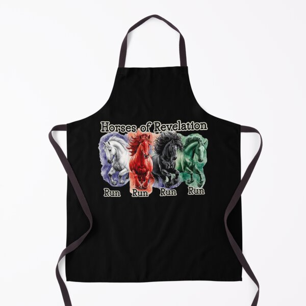 Item preview, Horses of Revelation - Run Run Run Run - Christian T-shirt designed and sold by Narrow-Path.