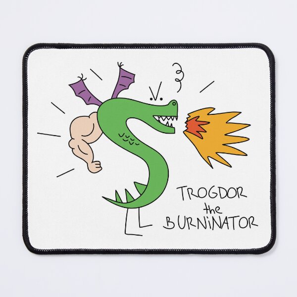 Item preview, Trogdor the Burninator color designed and sold by ChuckleApparel.