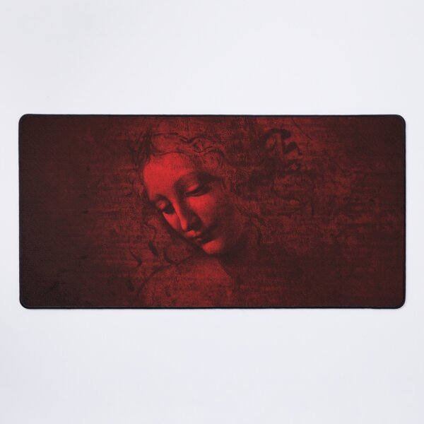 Item preview, La Scapigliata / The Lady with Dishevelled Hair / Leonardo da Vinci / Version RED designed and sold by pelagio.