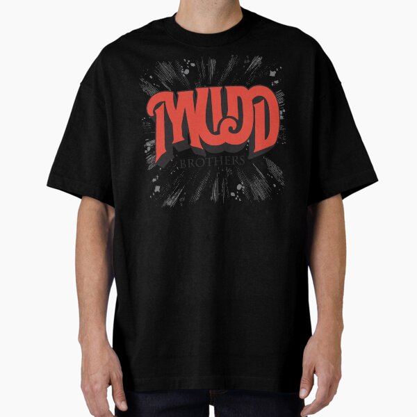 Mudd Brothers Band Rush Logo Oversized T-Shirt