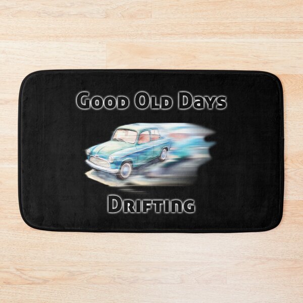 Item preview, Good Old Days Drifting: Classic Car Art designed and sold by Michael van der Hoorn.