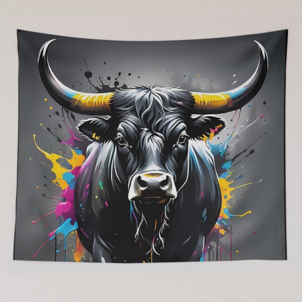 Item preview, Camargue bull painting designed and sold by Astralia.