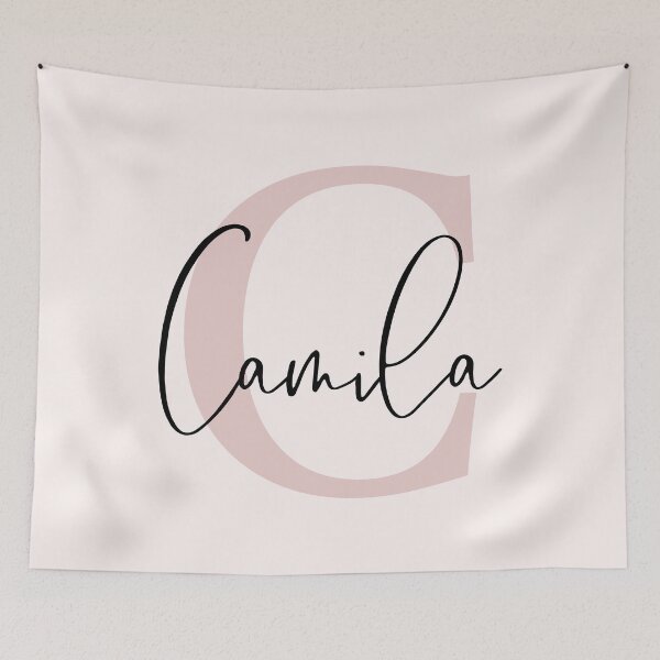 Item preview, Camila - Custom name on black cursive font  designed and sold by To the Lua.