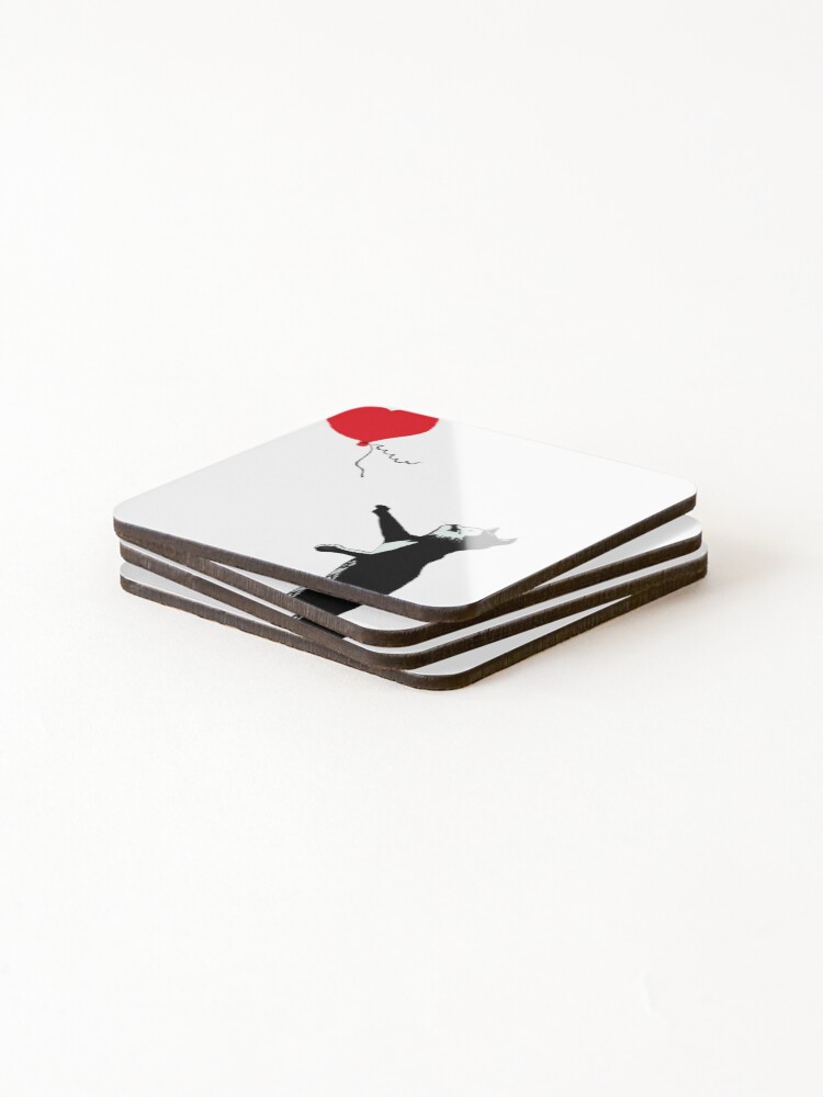 Thumbnail 4 of 5, Coasters (Set of 4), Catsy designed and sold by MagicalLiving.