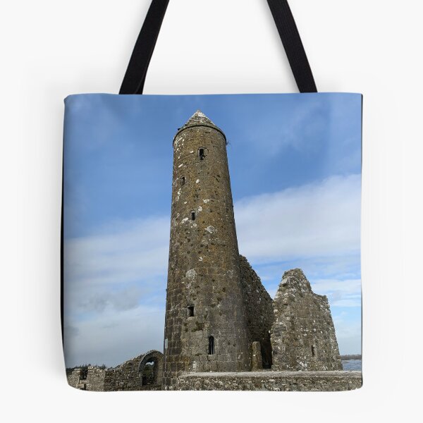 Item preview, Clonmacnoise Tower - Ireland designed and sold by discocowgirl.