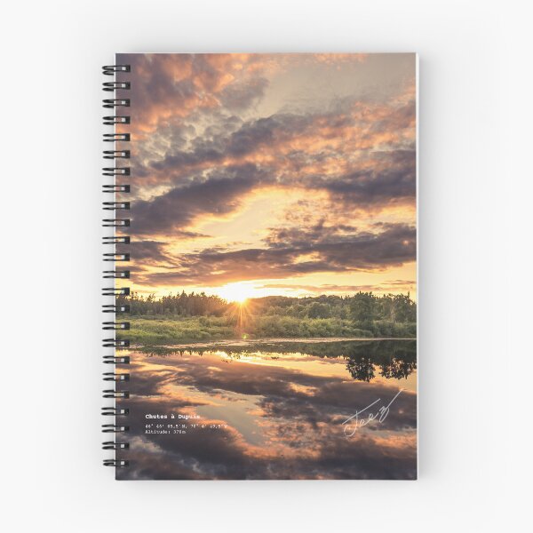 Item preview, Sunset at the Falls at Dupuis designed and sold by Jezoce.
