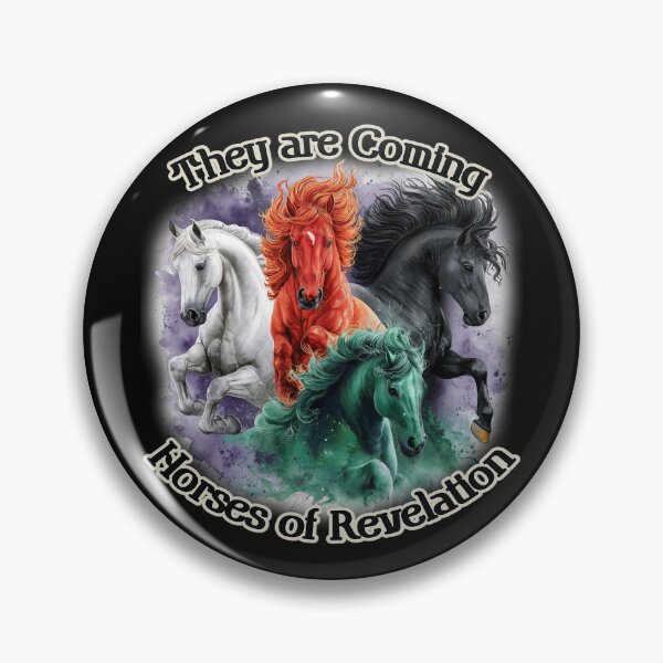 Item preview, They are Coming - Horses of Revelation - Christian T-shirt designed and sold by Narrow-Path.