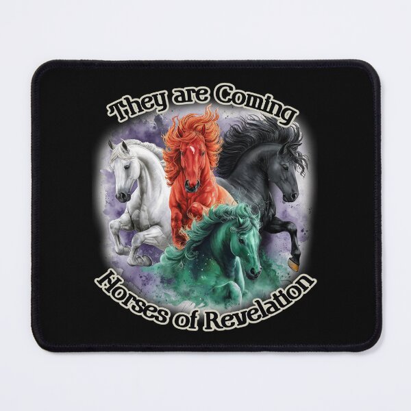 Item preview, They are Coming - Horses of Revelation - Christian T-shirt designed and sold by Narrow-Path.