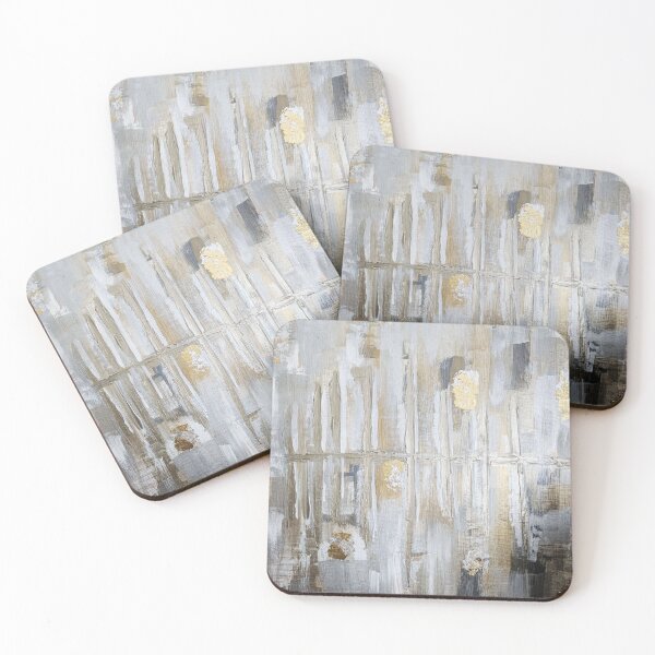 Item preview, metallic abstract designed and sold by melaniab-art.