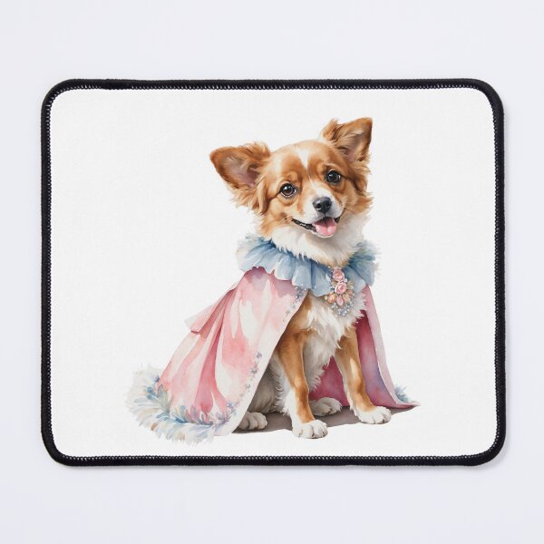 Item preview, Watercolor Dog Wonderland in Retro Attire designed and sold by Victoria Riabov.