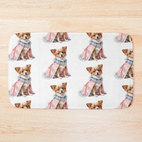Item preview, Watercolor Dog Wonderland in Retro Attire designed and sold by Victoria Riabov.