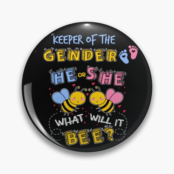 Item preview, Keeper Of The Gender What Will It Bee Pregnancy Reveal Gear designed and sold by DynamicDesign.