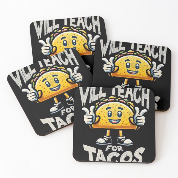 Item preview, Taco Tutor A Delicious Offer - Will Teach for Taco designed and sold by wrosenthal-st.