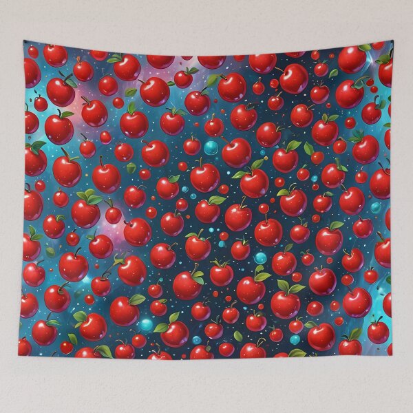 Item preview, Bright cherries patterns designed and sold by Astralia.