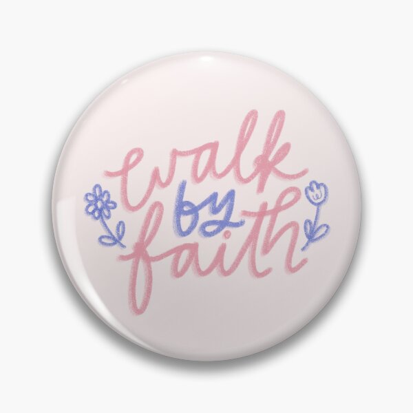 Item preview, ‘Walk by faith’ Scribbled designed and sold by Faith Scribbles & Designs.