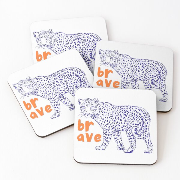 Item preview, Brave like a tiger designed and sold by inventosbyjuli.
