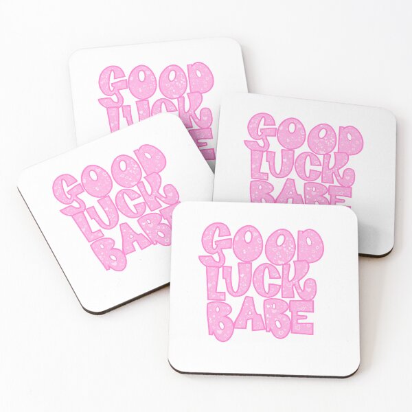 Item preview, Copy of Good Luck Babe, Pink Stars Pattern designed and sold by Daisybel Artistry.