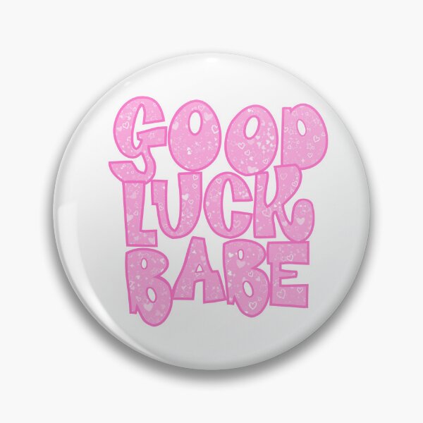 Item preview, Copy of Good Luck Babe, Pink Stars Pattern designed and sold by Daisybel Artistry.