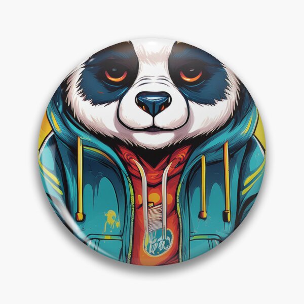 Artikelvorschau, Kapuzenpullover Panda entworfen und verkauft von Monograms Ultd.