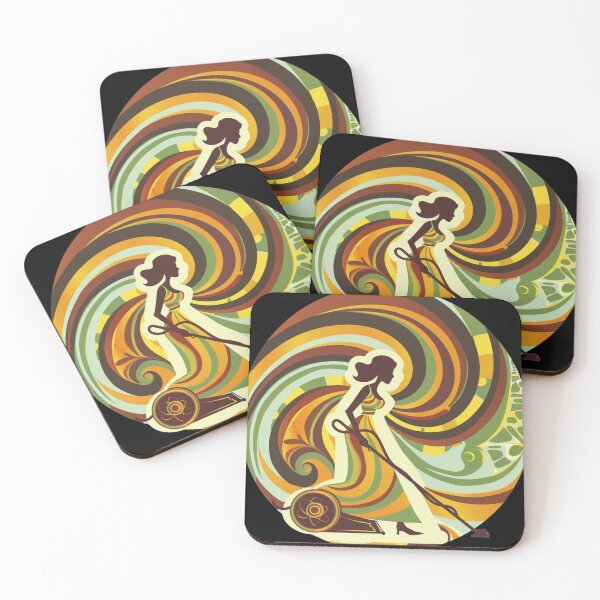 Item preview, Vintage vacuum in 1970 colors designed and sold by liana campbell.