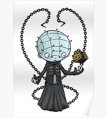 Cartoony Pinhead Poster