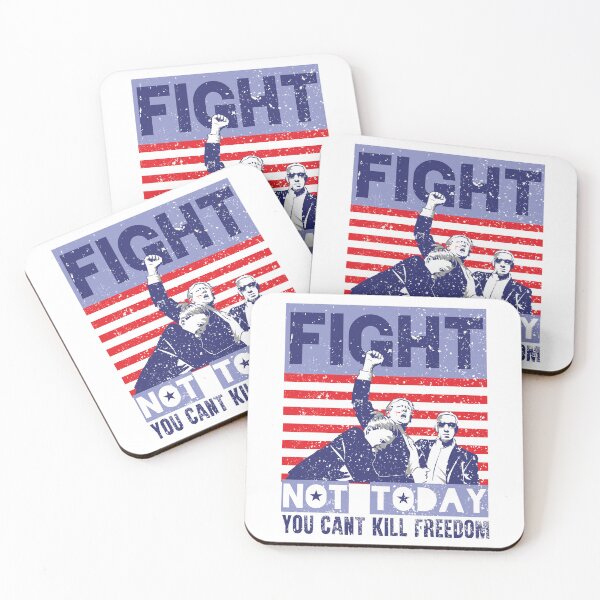Item preview, DONALD TRUMP: FIGHT (GRUNGE STYLE) designed and sold by FunGangStore.