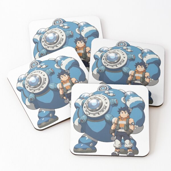 Item preview, The blue subwarrior mecha warrior designed and sold by PCGDrawing.
