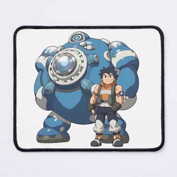 Item preview, The blue subwarrior mecha warrior designed and sold by PCGDrawing.