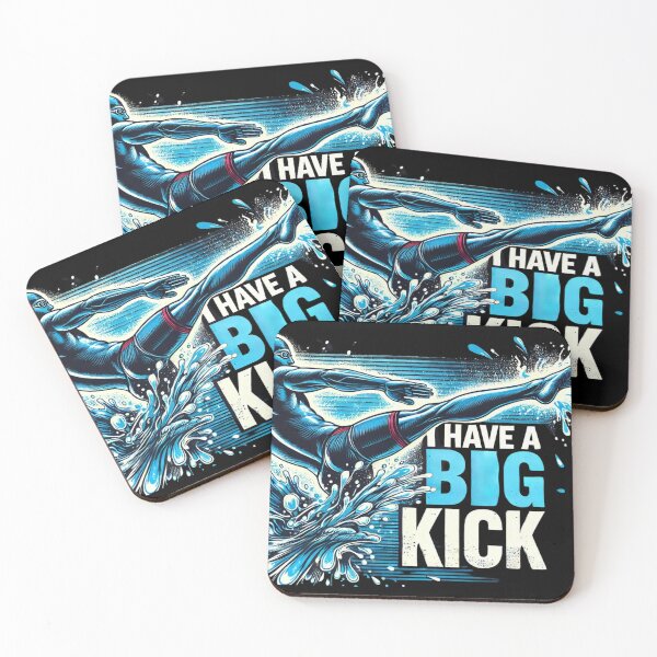 Item preview, I HAVE A BIG KICK - Swimmer's Powerful Kick Design designed and sold by Triathlongram.