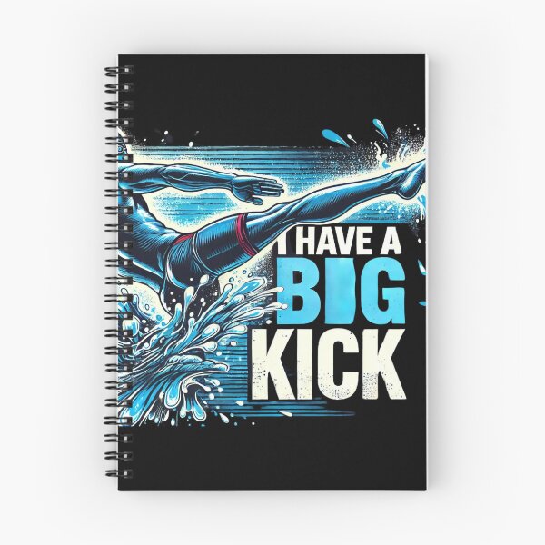 Item preview, I HAVE A BIG KICK - Swimmer's Powerful Kick Design designed and sold by Triathlongram.