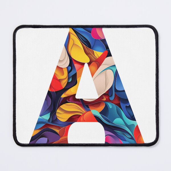 Artikelvorschau, Alphabet der Nachtshow Buchstabe A. 3D-Rendering isoliert auf weißem Hintergrund. entworfen und verkauft von JsKpY.