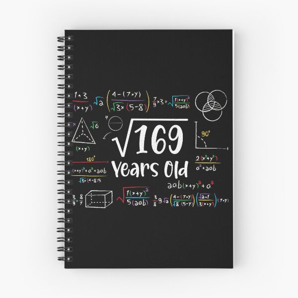 Item preview, Square Root of 169 13th Birthday 13 Year Old Gifts Math Bday designed and sold by Blok45.