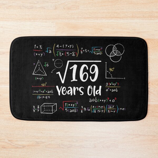 Item preview, Square Root of 169 13th Birthday 13 Year Old Gifts Math Bday designed and sold by Blok45.