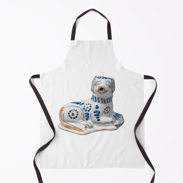 Item preview, Perro británico de cerámica azul y blanca, siglo XVII designed and sold by AnimaliaStar.